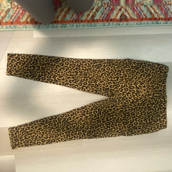 J. Crew EUC Leopard Jeans High Rise Black, Tan & Brown Size 31 - Picture 9 of 15